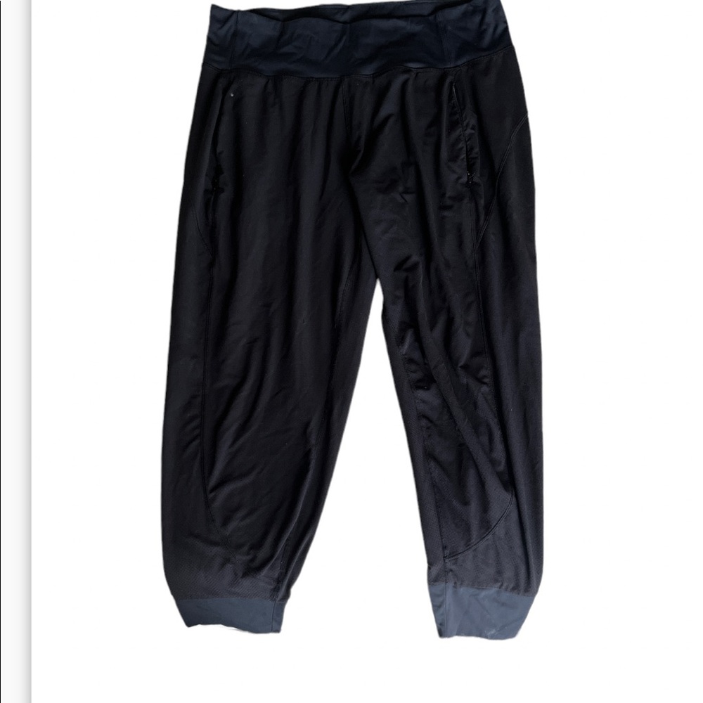 All black athletes Large petite joggers